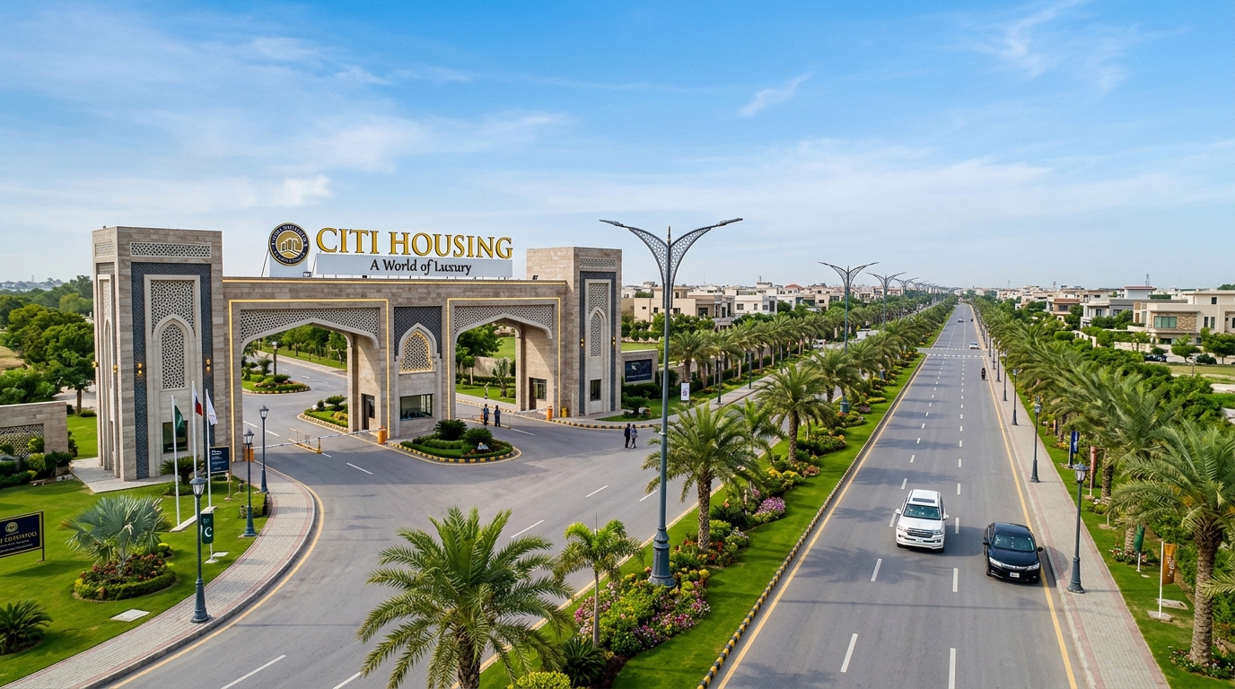Citi Housing Sialkot Main Boulevard